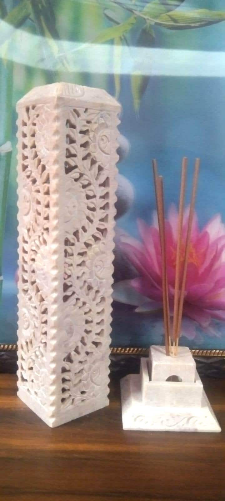 Soapstone Incense Holder – Handmade Incense Burner
