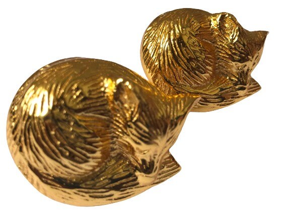 Brass Animal Cabinet Knobs – Decorative Drawer Pulls (Set of 4)