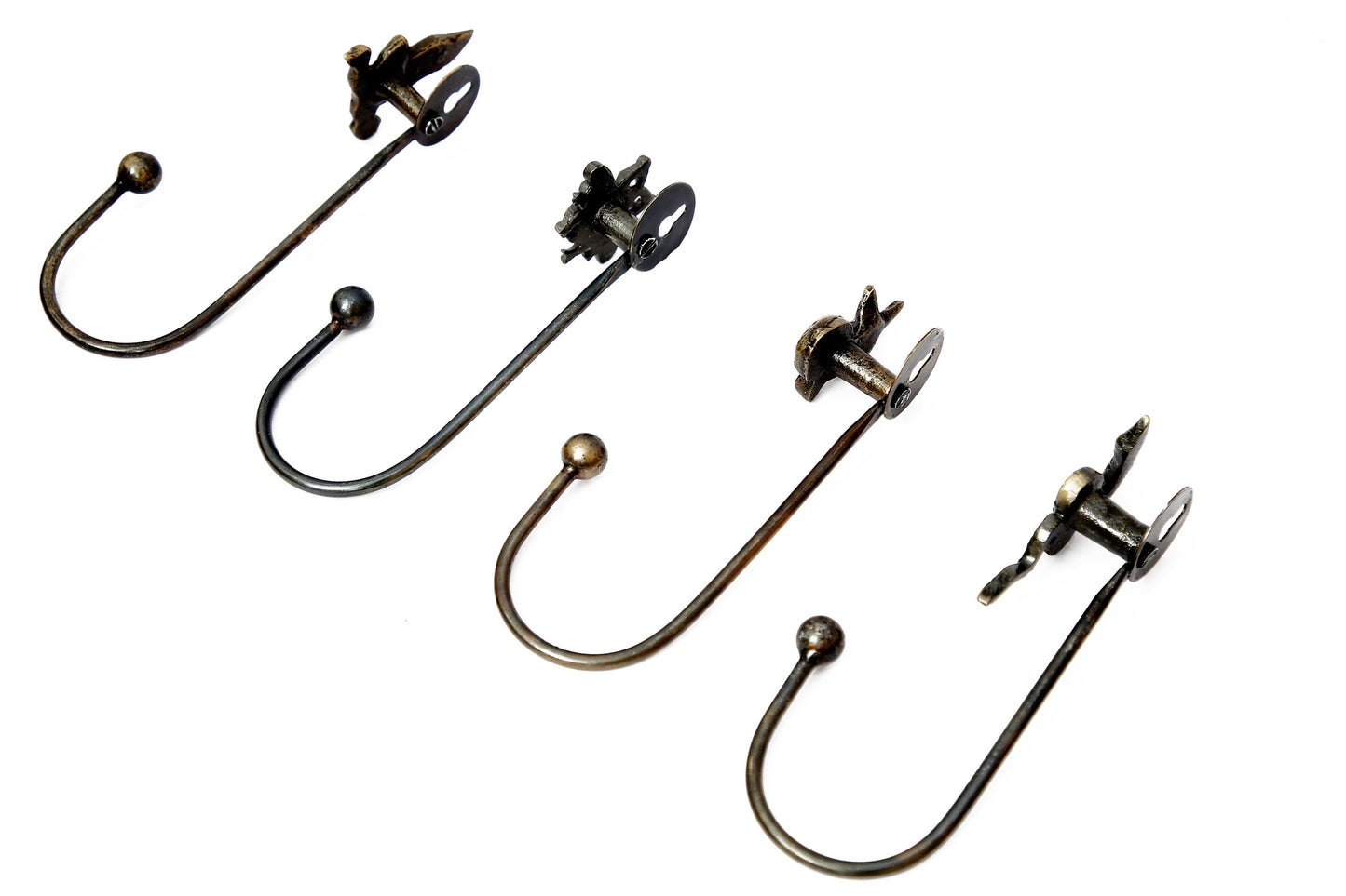 Animal Wall Hooks, Decorative Wall Hook for Kids Room (set of 2)