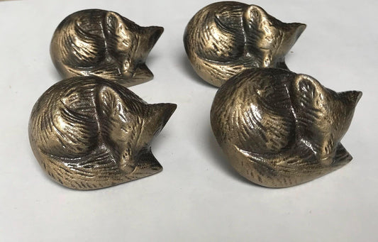 Antique Fox Knob – Rustic Woodland Drawer Pull, Handmade Cabinet Knob, Ideal Gift