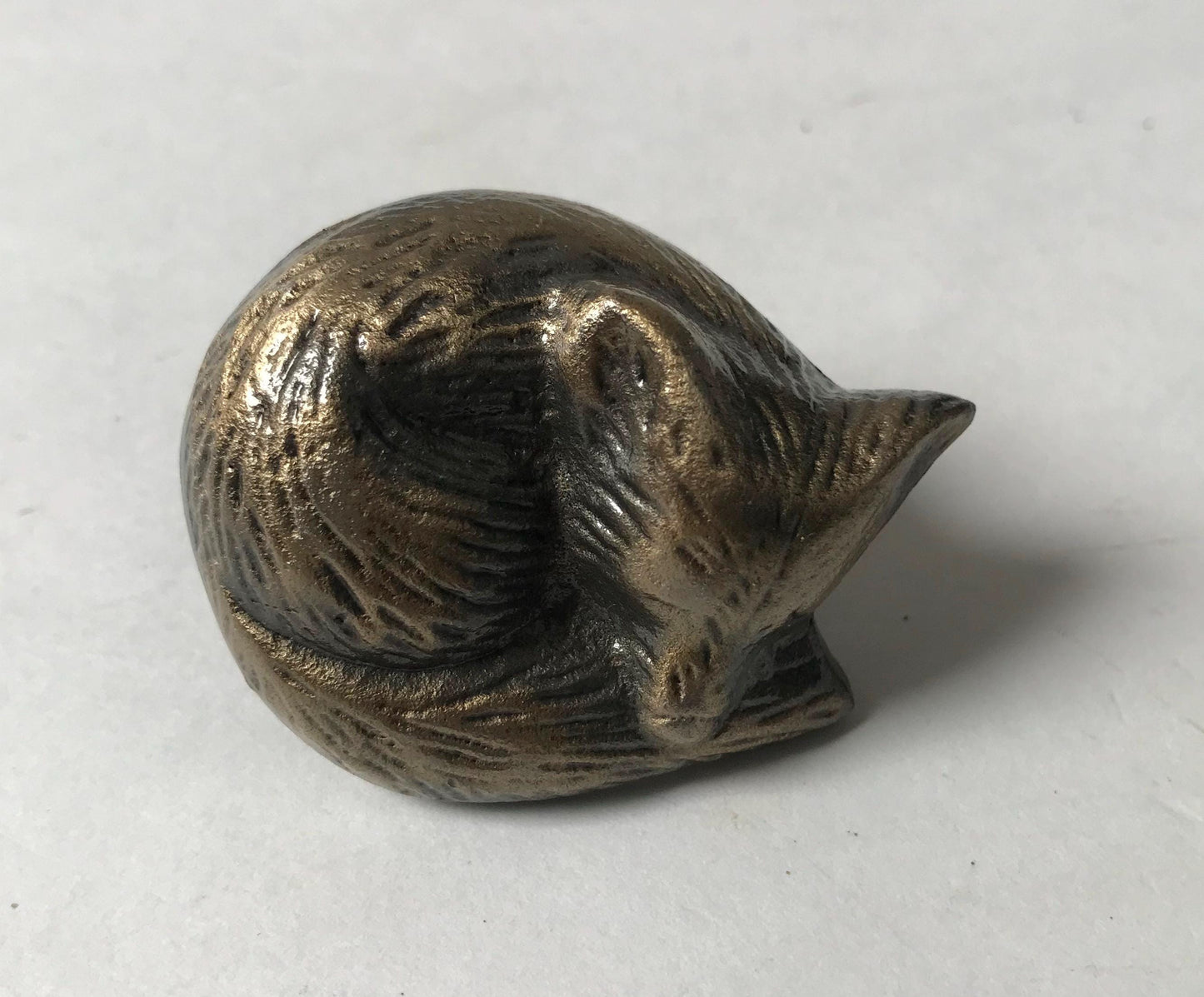Antique Fox Knob – Rustic Woodland Drawer Pull, Handmade Cabinet Knob, Ideal Gift (Set of 4)